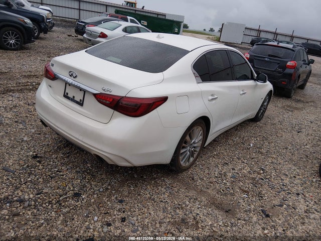 Aukcja sprzedaży 2019 Infiniti Q50 3.0t Luxe, vin: JN1EV7AR9KM552883, numer aukcji: 45123359