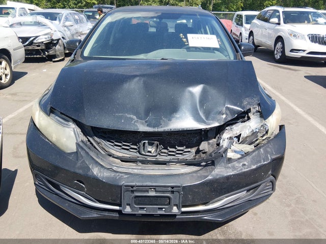 2014 Honda Civic Lx მანქანა იყიდება აუქციონზე, vin: 19XFB2F53EE222288, აუქციონის ნომერი: 45123365