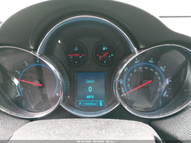 45123450 :رقم المزاد ، 1G1PF5SC9C7211820 vin ، 2012 Chevrolet Cruze 1lt مزاد بيع