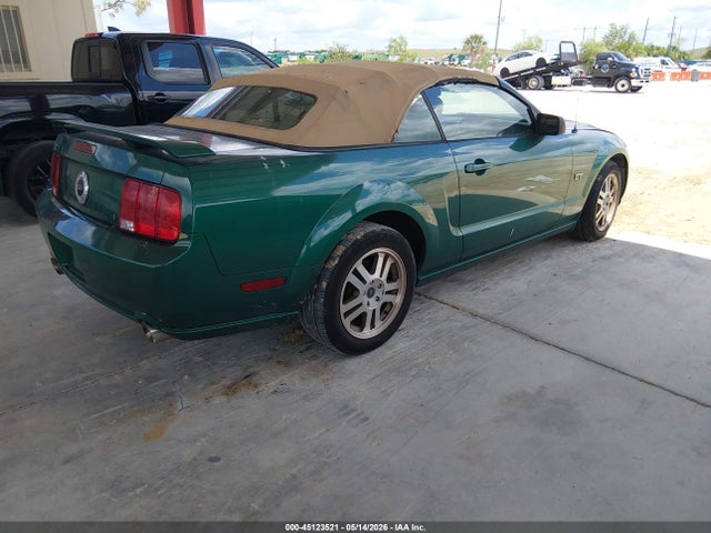 45123521 :رقم المزاد ، 1ZVHT85H755185758 vin ، 2005 Ford Mustang Gt مزاد بيع