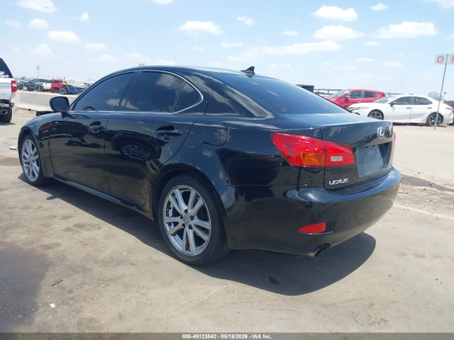 2007 Lexus Is 250 მანქანა იყიდება აუქციონზე, vin: JTHBK262372026323, აუქციონის ნომერი: 45123542