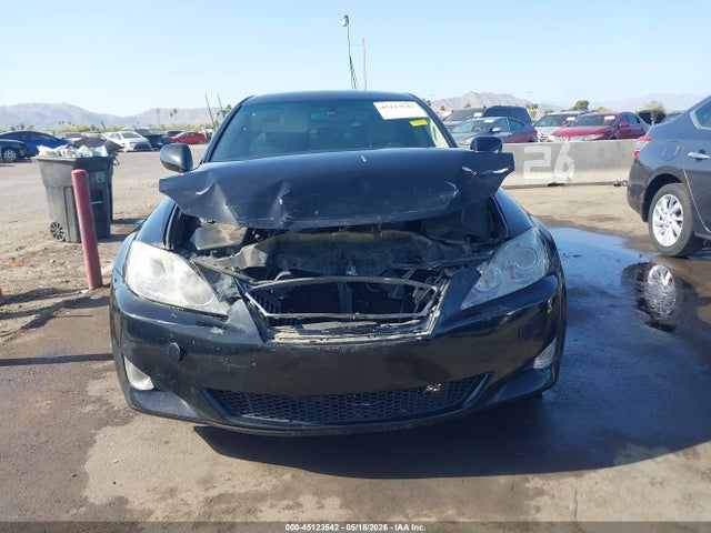 2007 Lexus Is 250 მანქანა იყიდება აუქციონზე, vin: JTHBK262372026323, აუქციონის ნომერი: 45123542