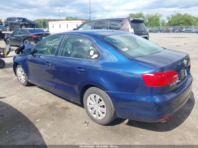 Aukcja sprzedaży 2012 Volkswagen Jetta 2.0l S, vin: 3VW2K7AJ9CM408045, numer aukcji: 45123543