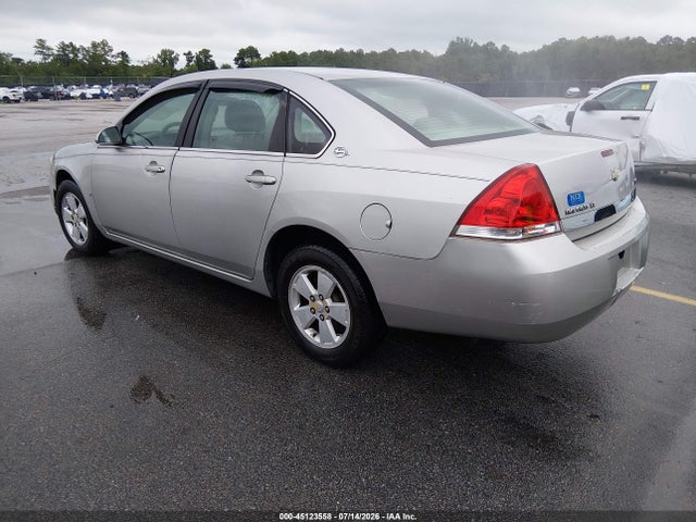 Auction sale of the 2008 Chevrolet Impala Lt, vin: 2G1WT58K781218286, lot number: 45123558