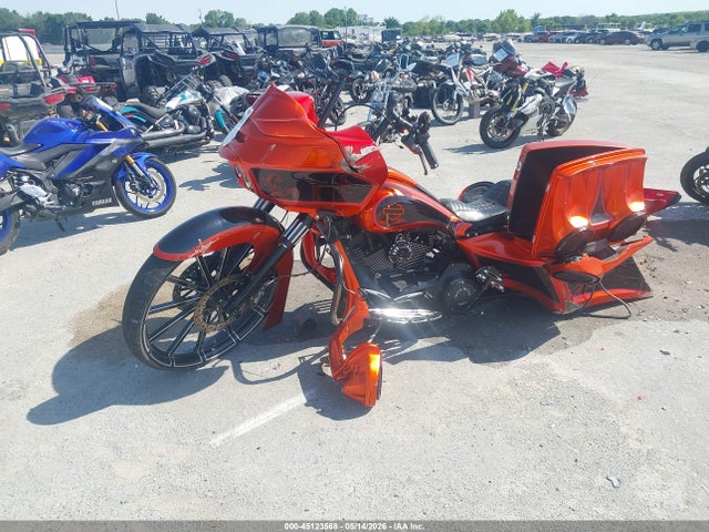 2013 Harley-davidson Fltrx Road Glide Custom მანქანა იყიდება აუქციონზე, vin: 1HD1KHM19DB657694, აუქციონის ნომერი: 45123568
