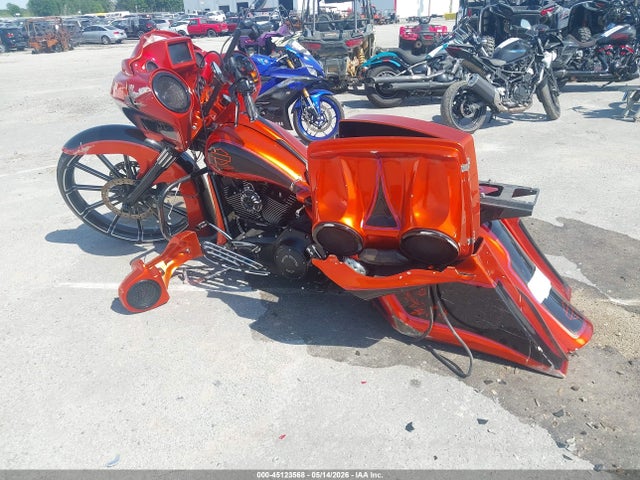 2013 Harley-davidson Fltrx Road Glide Custom მანქანა იყიდება აუქციონზე, vin: 1HD1KHM19DB657694, აუქციონის ნომერი: 45123568