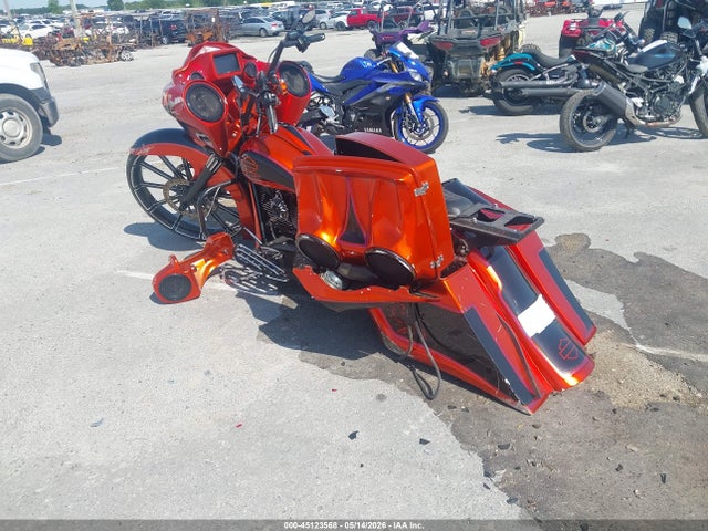 2013 Harley-davidson Fltrx Road Glide Custom მანქანა იყიდება აუქციონზე, vin: 1HD1KHM19DB657694, აუქციონის ნომერი: 45123568