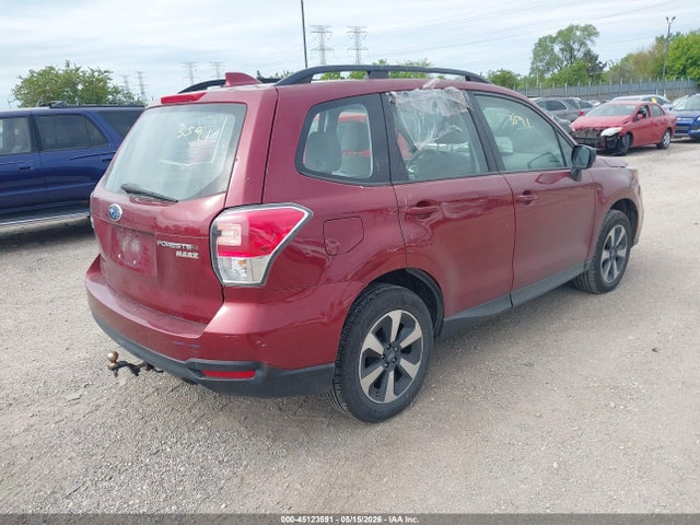 45123591 :رقم المزاد ، JF2SJABC4HH458450 vin ، 2017 Subaru Forester 2.5i مزاد بيع