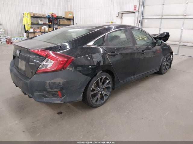 2020 Honda Civic Sport მანქანა იყიდება აუქციონზე, vin: 2HGFC2F89LH539955, აუქციონის ნომერი: 45123599