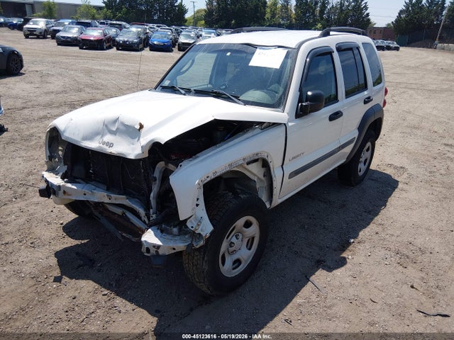 2004 Jeep Liberty Sport მანქანა იყიდება აუქციონზე, vin: 1J4GL48K64W115346, აუქციონის ნომერი: 45123616