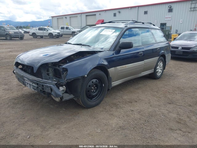 2001 Subaru Outback მანქანა იყიდება აუქციონზე, vin: 4S3BH665017677954, აუქციონის ნომერი: 45123620
