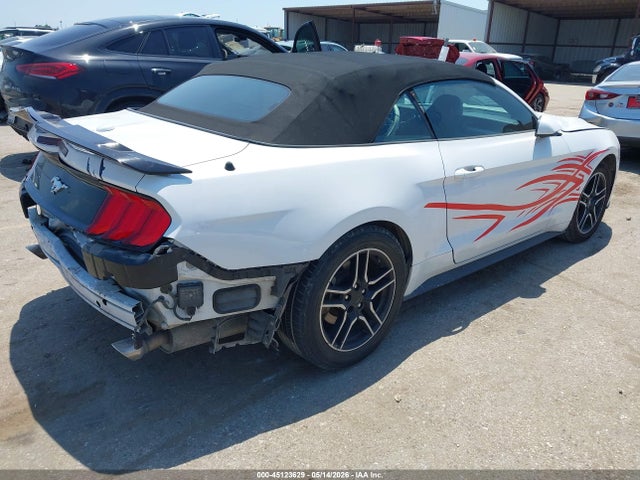 Продажа на аукционе авто 2021 Ford Mustang Ecoboost Premium, vin: 1FATP8UH4M5124312, номер лота: 45123629