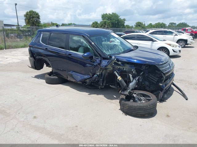 45123654 :رقم المزاد ، JA4J3VA82SZ057290 vin ، 2025 Mitsubishi Outlander Se 2.5 2wd مزاد بيع
