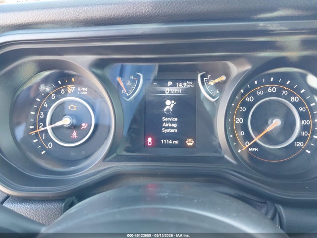 2025 Jeep Gladiator Sport S მანქანა იყიდება აუქციონზე, vin: 1C6PJTAG3SL540296, აუქციონის ნომერი: 45123659