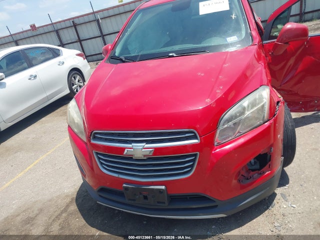 2016 Chevrolet Trax Lt მანქანა იყიდება აუქციონზე, vin: KL7CJLSB0GB663655, აუქციონის ნომერი: 45123661