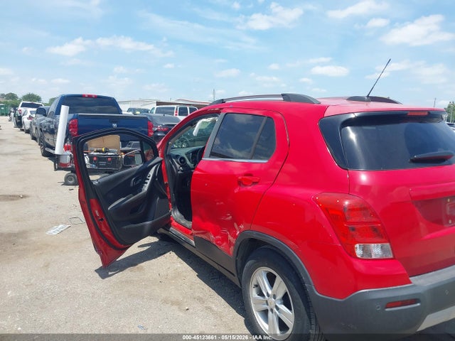 2016 Chevrolet Trax Lt მანქანა იყიდება აუქციონზე, vin: KL7CJLSB0GB663655, აუქციონის ნომერი: 45123661