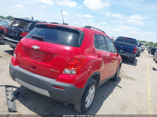 2016 Chevrolet Trax Lt მანქანა იყიდება აუქციონზე, vin: KL7CJLSB0GB663655, აუქციონის ნომერი: 45123661