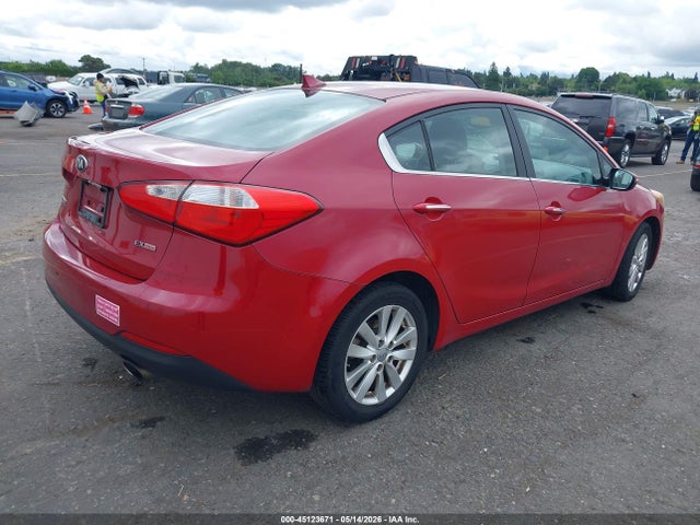 KIA FORTE EX 2014 KNAFX4A81E5053475 Image 4