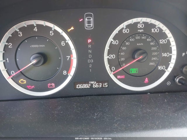 Aukcja sprzedaży 2009 Honda Accord 3.5 Ex-l, vin: 1HGCP36809A039560, numer aukcji: 45123680