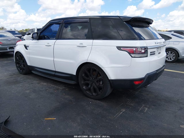 Продажа на аукционе авто 2015 Land Rover Range Rover Sport 3.0l V6 Supercharged Hse, vin: SALWR2VF8FA505742, номер лота: 45123690