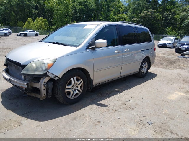 45123694 :رقم المزاد ، 5FNRL38787B429724 vin ، 2007 Honda Odyssey Ex-l مزاد بيع