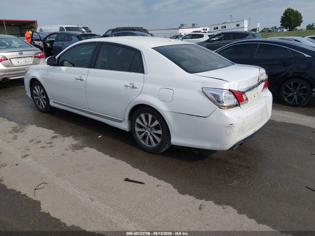 2012 Toyota Avalon Limited მანქანა იყიდება აუქციონზე, vin: 4T1BK3DB6CU470137, აუქციონის ნომერი: 45123706