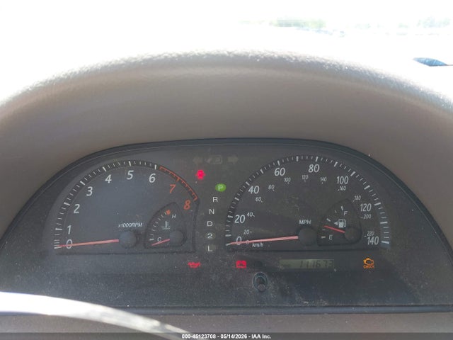 45123708 :رقم المزاد ، 4T1BE32K82U030218 vin ، 2002 Toyota Camry Le مزاد بيع