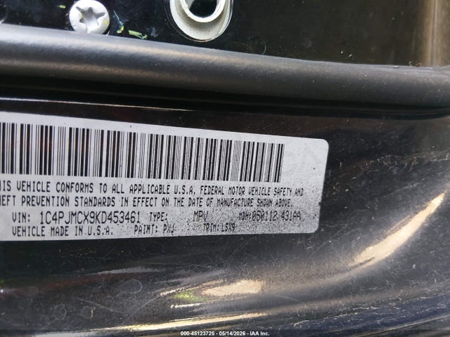 Продаж на аукціоні авто 2019 Jeep Cherokee Upland 4x4, vin: 1C4PJMCX9KD453461, номер лоту: 45123725