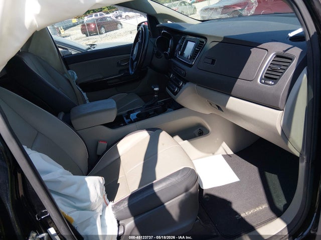 2018 Kia Sedona Ex მანქანა იყიდება აუქციონზე, vin: KNDMC5C19J6362529, აუქციონის ნომერი: 45123737