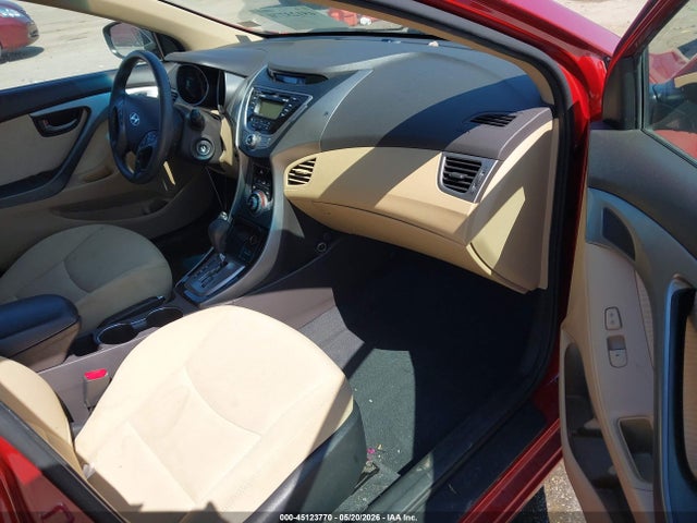Aukcja sprzedaży 2013 Hyundai Elantra Gls, vin: KMHDH4AE6DU487422, numer aukcji: 45123770