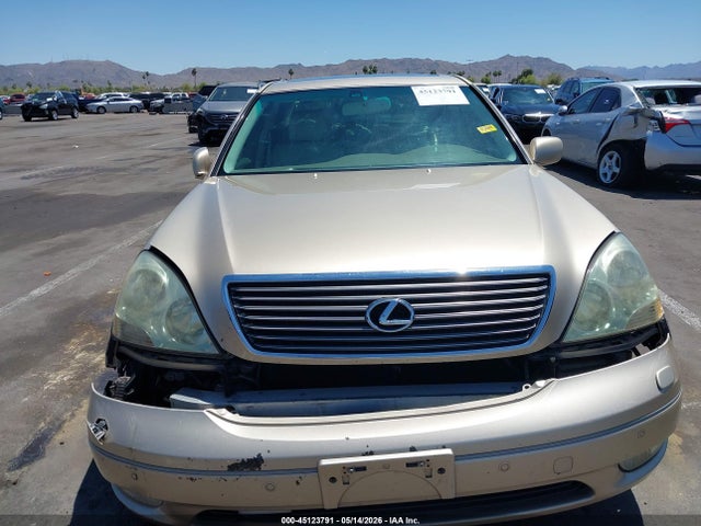 2001 Lexus Ls 430 მანქანა იყიდება აუქციონზე, vin: JTHBN30F510004190, აუქციონის ნომერი: 45123791