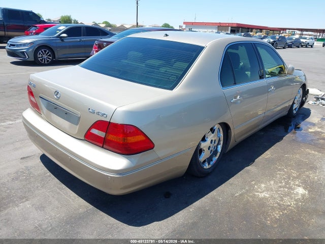 2001 Lexus Ls 430 მანქანა იყიდება აუქციონზე, vin: JTHBN30F510004190, აუქციონის ნომერი: 45123791
