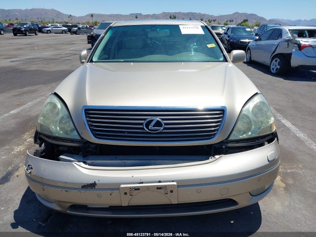 2001 Lexus Ls 430 მანქანა იყიდება აუქციონზე, vin: JTHBN30F510004190, აუქციონის ნომერი: 45123791