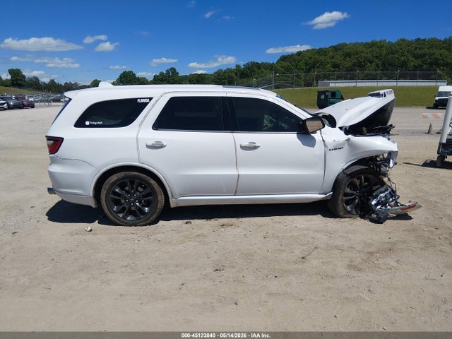 2021 Dodge Durango R/t Awd მანქანა იყიდება აუქციონზე, vin: 1C4SDJCT7MC663191, აუქციონის ნომერი: 45123840