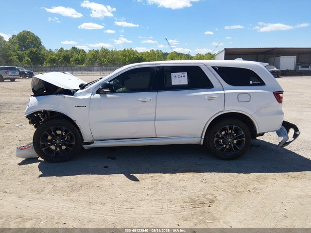 2021 Dodge Durango R/t Awd მანქანა იყიდება აუქციონზე, vin: 1C4SDJCT7MC663191, აუქციონის ნომერი: 45123840