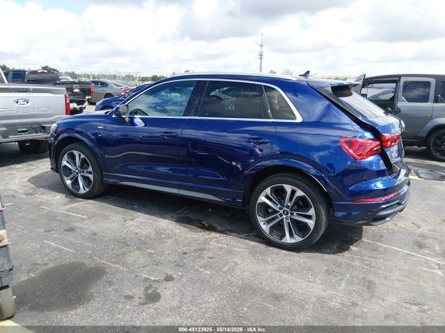 Продажа на аукционе авто 2021 Audi Q3 Premium Plus 45 Tfsi S Line Quattro Tiptronic, vin: WA1EECF36M1111639, номер лота: 45123925
