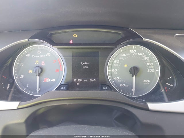 45123961 :رقم المزاد ، WAUBGAFL5AA141490 vin ، 2010 Audi S4 3.0 Premium Plus مزاد بيع