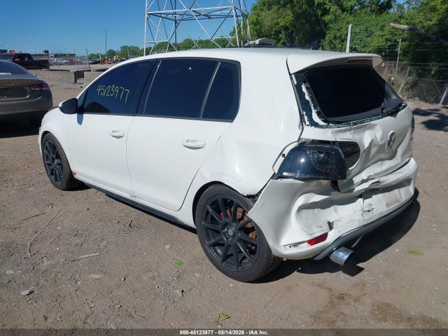45123977 :رقم المزاد ، WVWHV7AJ9CW271404 vin ، 2012 Volkswagen Gti 4-door مزاد بيع