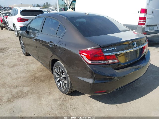Продажа на аукционе авто 2014 Honda Civic Ex-l, vin: 2HGFB2F91EH522064, номер лота: 45123981