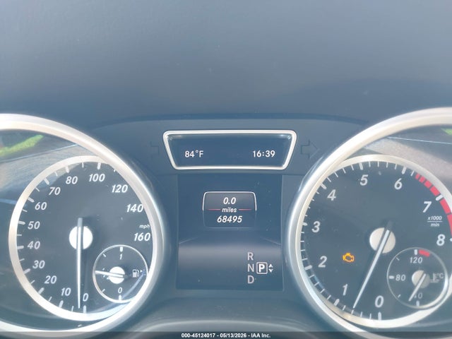 45124017 :رقم المزاد ، 4JGDA5JB8FA567440 vin ، 2015 Mercedes-benz Ml 350 مزاد بيع