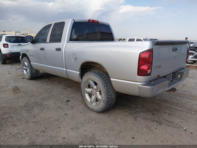 2007 Dodge Ram 1500 Slt/trx4 Off Road/sport მანქანა იყიდება აუქციონზე, vin: 1D7HU18217J637380, აუქციონის ნომერი: 45124073
