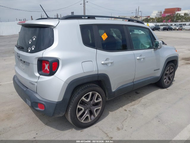 Продажа на аукционе авто 2016 Jeep Renegade Latitude, vin: ZACCJABT4GPC59134, номер лота: 45124096