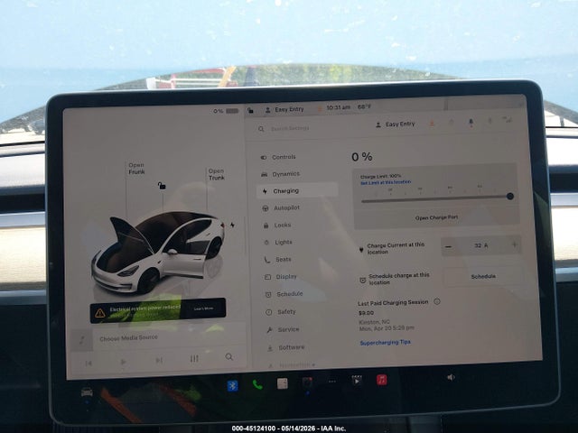 2022 Tesla Model 3 Rear-wheel Drive მანქანა იყიდება აუქციონზე, vin: 5YJ3E1EA5NF290511, აუქციონის ნომერი: 45124100