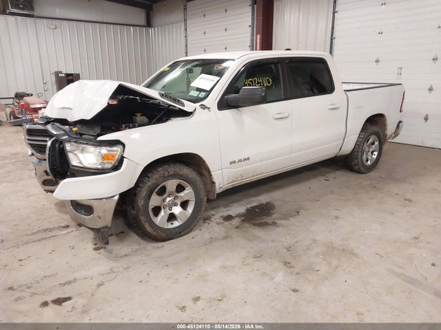 45124110 :رقم المزاد ، 1C6RRFFG2MN579027 vin ، 2021 Ram 1500 Big Horn  4x4 5'7 Box مزاد بيع