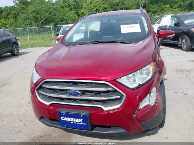 2021 Ford Ecosport Se მანქანა იყიდება აუქციონზე, vin: MAJ3S2GE8MC405618, აუქციონის ნომერი: 45124147