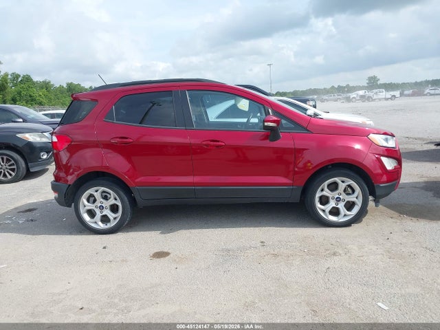 2021 Ford Ecosport Se მანქანა იყიდება აუქციონზე, vin: MAJ3S2GE8MC405618, აუქციონის ნომერი: 45124147