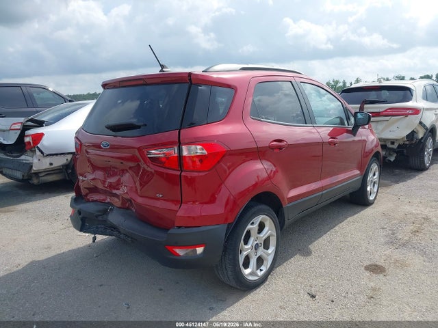 2021 Ford Ecosport Se მანქანა იყიდება აუქციონზე, vin: MAJ3S2GE8MC405618, აუქციონის ნომერი: 45124147