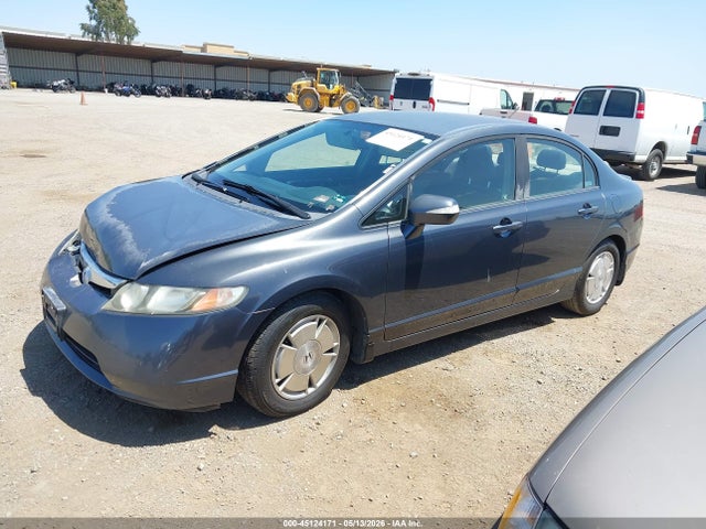 2008 Honda Civic Hybrid მანქანა იყიდება აუქციონზე, vin: JHMFA36268S022438, აუქციონის ნომერი: 45124171