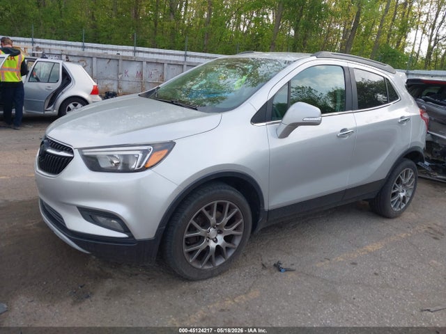 45124217 :رقم المزاد ، KL4CJ1SB3HB166652 vin ، 2017 Buick Encore Sport Touring مزاد بيع