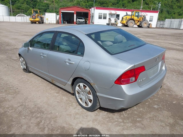 45124218 :رقم المزاد ، 1HGFA16556L009012 vin ، 2006 Honda Civic Lx مزاد بيع